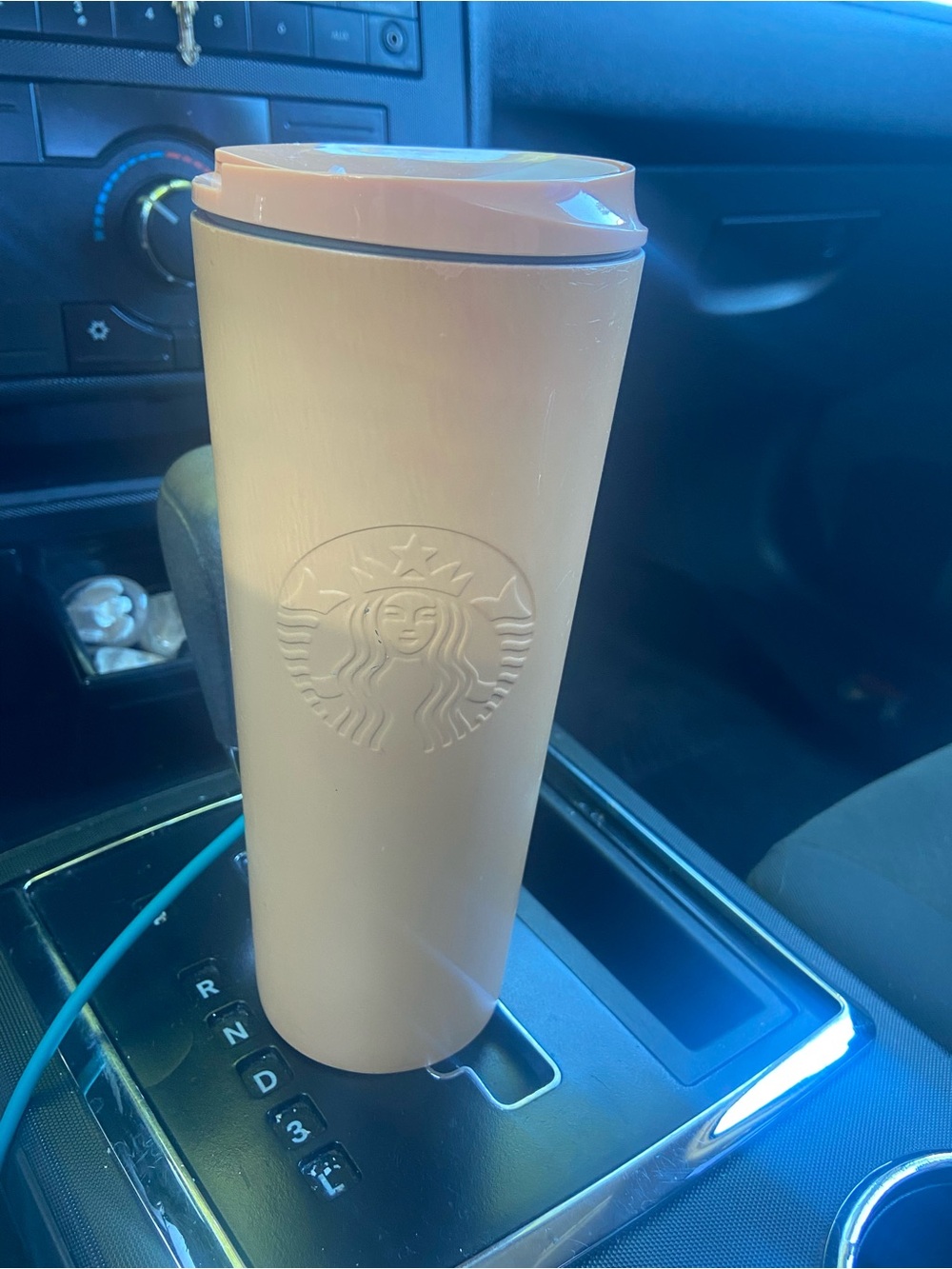 Starbucks Cream Travel Tumbler